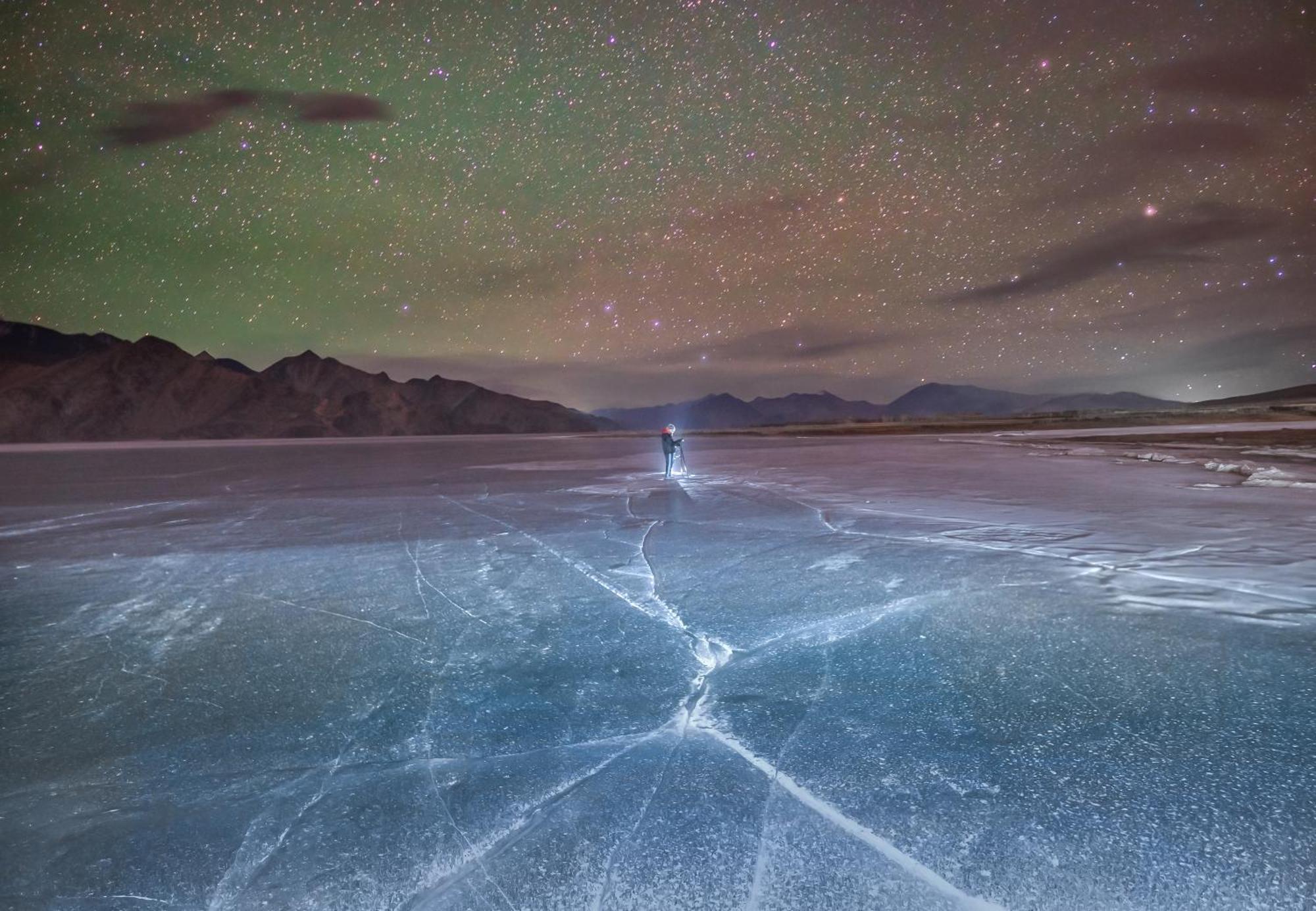 Mystic Pangong Hotel Spangmik Ngoại thất bức ảnh
