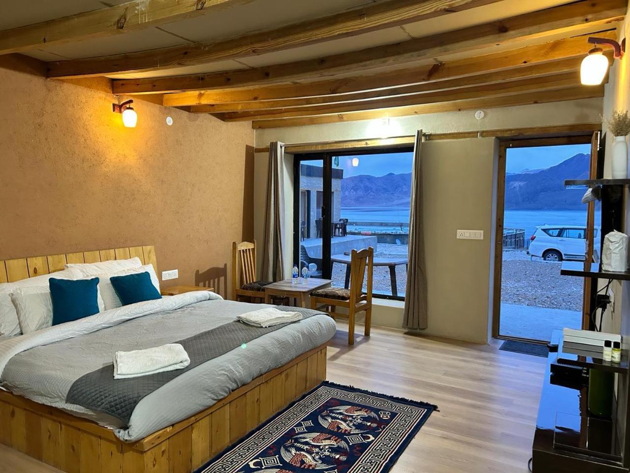 Mystic Pangong Hotel Spangmik Ngoại thất bức ảnh